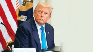 India-Pakistan ceasefire, Donald trump India-Pakistan ceasefire, India-US partnership, Trump Tariffs, trump tariff impositions, trade war, us trade war, donald trump, reciprocal tariffs, Trump India trade deal, India US tariff cuts, Trump India tariffs announcement, India US trade agreement, Modi Trump trade talks, India US economic relations, India lowers tariffs for US, US India trade negotiations, Trump Modi tariff deal, India US import export policy, Trump on India tariffs, US India business ties, trade war India US, India trade policy changes, India US tariff reduction, Indian express news, current affairs