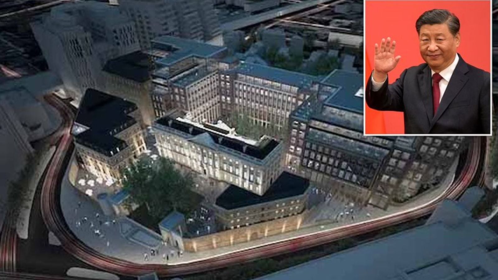 China’s plan for biggest European embassy in UK raises fears over security, surveillance