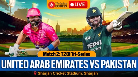 PAK vs UAE Live Score, Tri-Series 2nd T20I: Pakistan will take on United Arab Emirates in Sharjah.