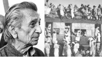 Bhisham Sahni on a train running between India and Pakistan.
