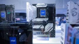 Intel plans to ramp to high-volume manufacturing its Panther Lake PC chips this year using its 18A manufacturing process.  (Image: Reuters)