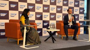 Saueressig indicated that the role of engineers goes beyond just coding; it also involves architecture, code reviews, and brainstorming. (Image: Express photo/ Anuj Bhatia)