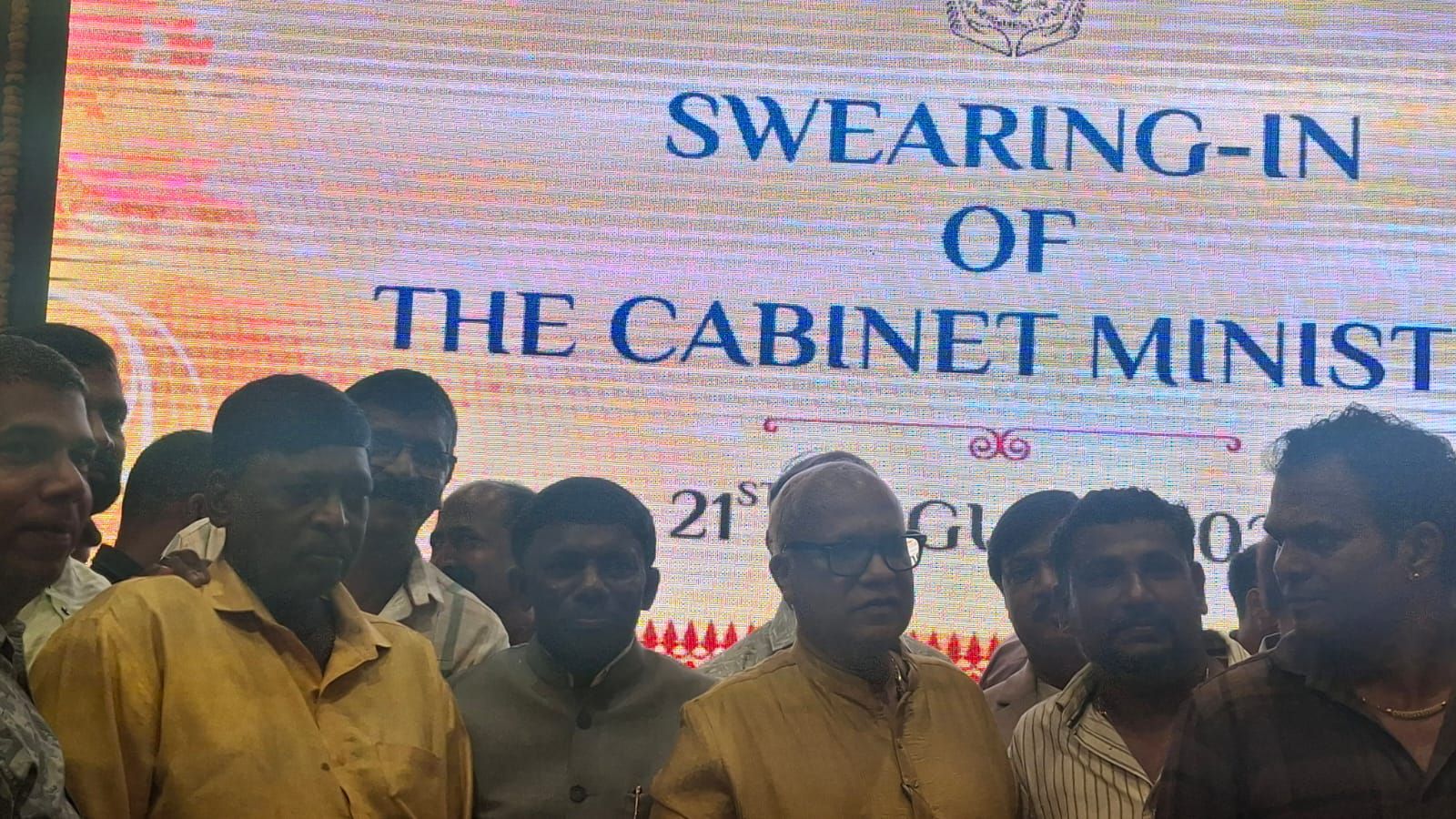 Former Goa Leaders Kamat, Tawadkar Sworn In as Ministers