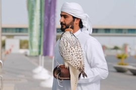 rare falcon was sold for a whopping Rs 83 lakhs at an auction in Abu Dhabi