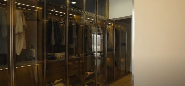 Swapnil's walk-in wardrobe. (Photo: Pinkvilla)
