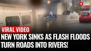 New york underwater city paralyzed as flash floods unleash chaos nyc