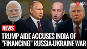 Top Trump Aide Blasts India For "Financing" Russia Ukraine War With Oil Buys