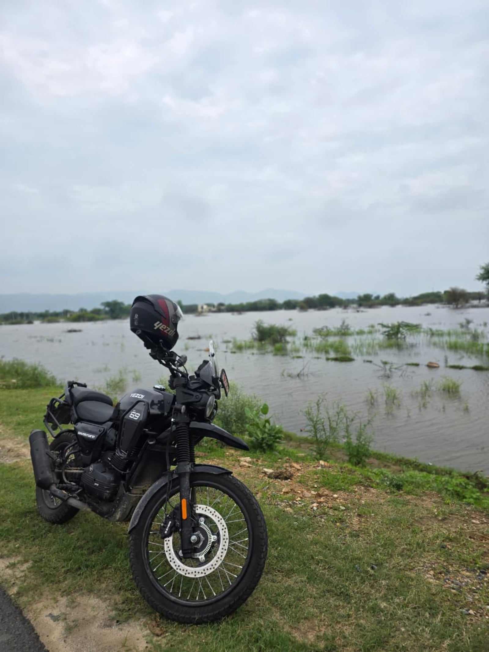 Monsoon, bike ride