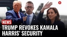 Trump Revokes Kamala Harris’ Secret Service Detail Extended by Biden in Secret Order