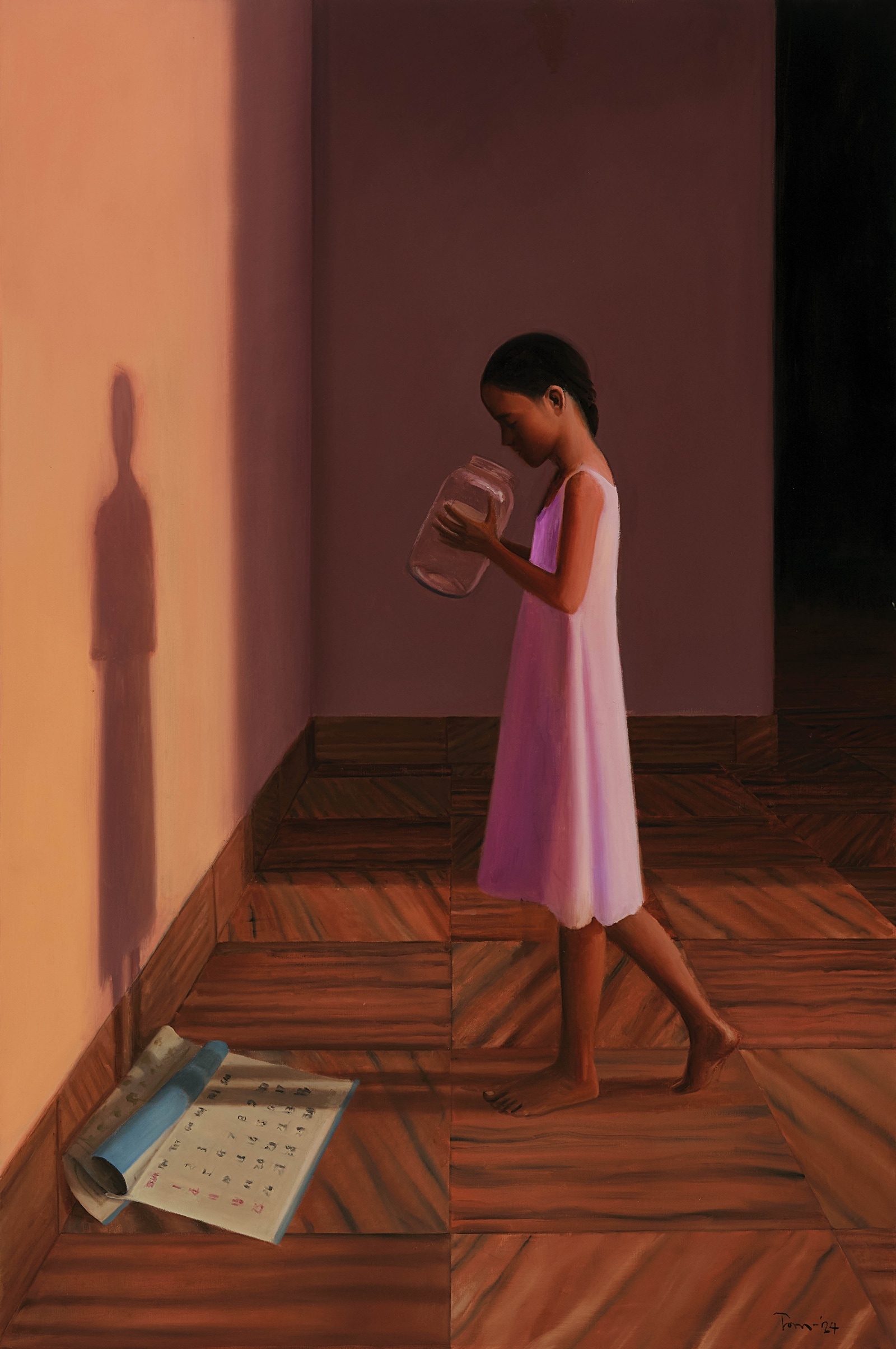 Tom Vattakuzhy painting