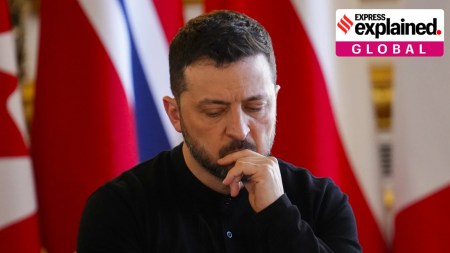 Ukraine Pressident Volodymyr Zelenskyy is faced with an extremely challenging situation. (AP)
