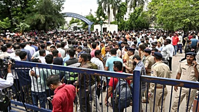 Ahmedabad school protest
