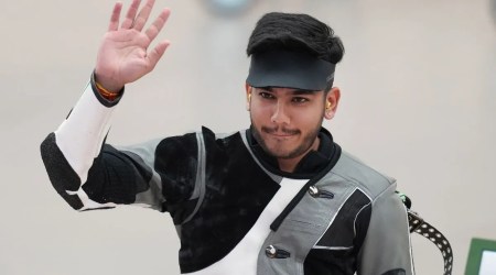 Alongside Aishwary, Adriyan Karmakar set the Asian record in the junior event claiming gold medal with a score of 463.8 in the final.