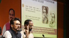 Anurag Thakur press conference in Delhi