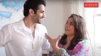 Archana Puran Singh with son Ayushmaan Sethi
