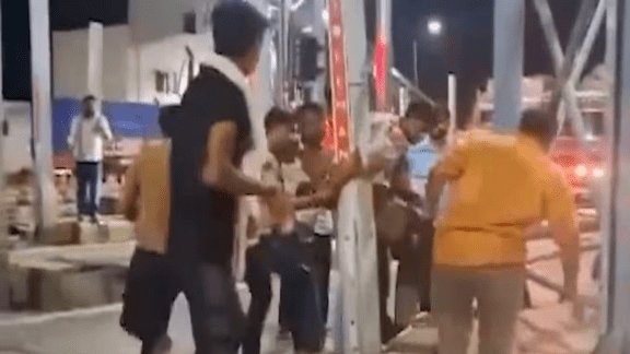 The police said they have arrested four of the five toll plaza workers who allegedly assaulted the jawan and launched a search for the fifth.
