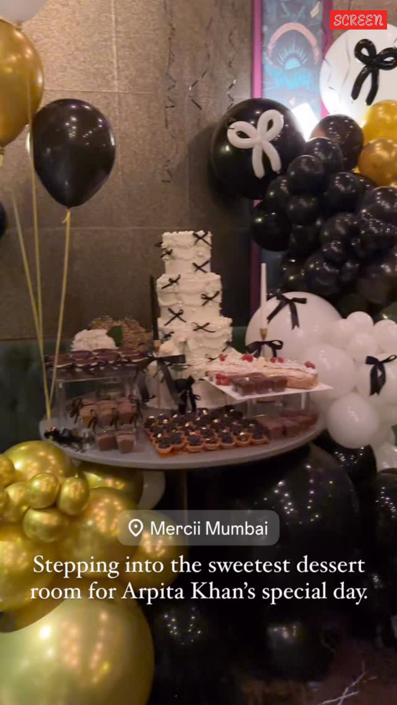 arpita birthday decore