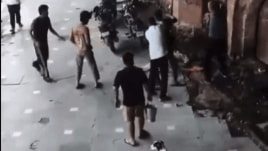 An argument broke out and the men allegedly assaulted Singh with sticks and rained blows, said police. (Screengrab)