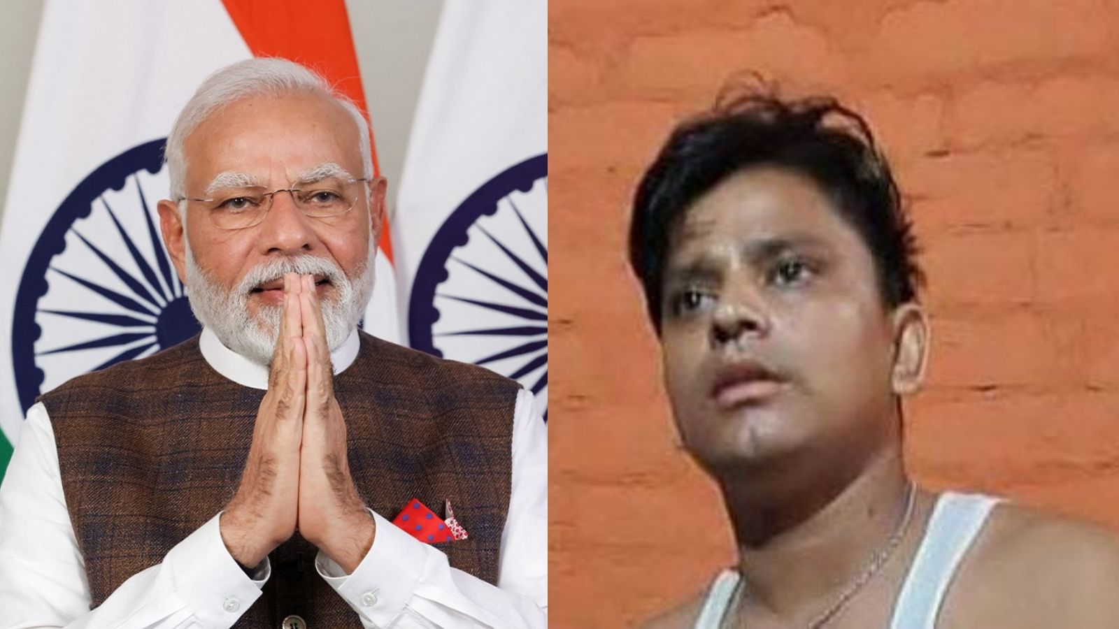 The arrested man, identified as Mohammed Rizwi (right), is a resident of Bhopura village under the Jale Assembly constituency.