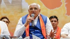 The ASI was on bandobast duty for Chief Minister Bhupendra Patel’s security on Monday when the couple jumped into Narmada canal