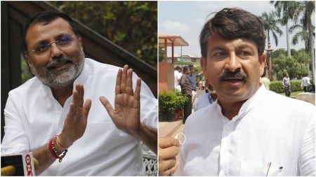 nishikant dubey and manoj tiwari