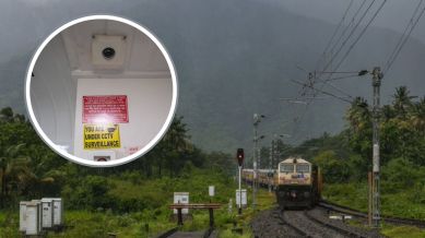 cameras will provide high quality footage even for trains running at speeds of 100 kmph or more