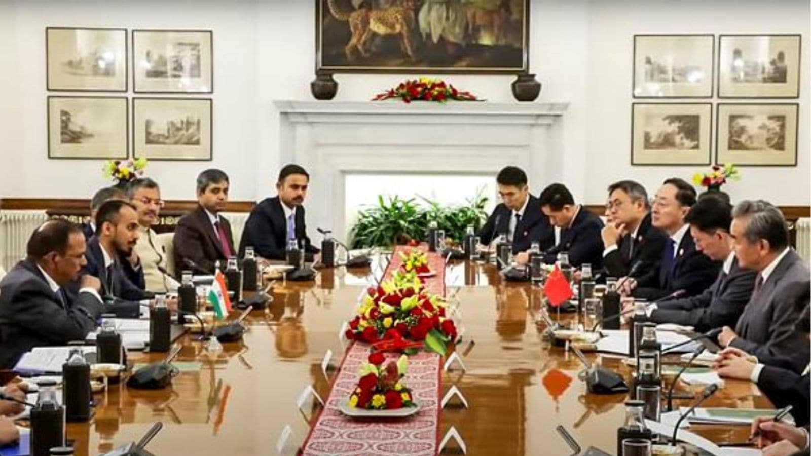 Amid Chinese minister Wang Yi’s visit, NSA Ajit Doval points to improved bilateral ties; says PM Modi will attend SCO summit