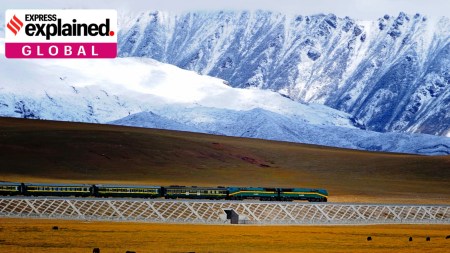 An existing line already connects Tibet with the Qinghai province, and then with the rest of China.