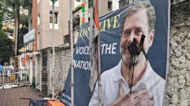 Congress office attack Kolkata, Bidhan Bhawan ransacked, BJP supporters attack Congress headquarters,