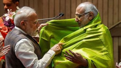 C P Radhakrishnan NDA Vice Presidential candidate, Prime Minister Narendra Modi supports C P Radhakrishnan,