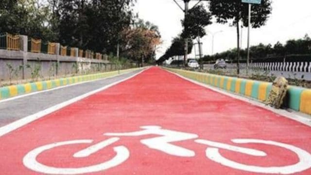 cycling track to be dismantled to ease traffic