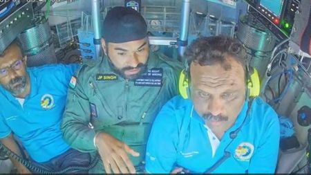 From deployment to retrieval, the 5,000-metre dive lasted about 9.5 hours.