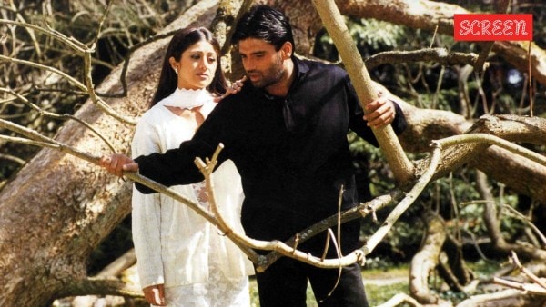 Suniel Shetty و Shilpa Shetty في لا يزال من Dhadkan