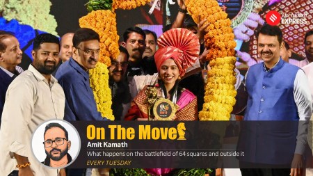 Divya's coronation as Indian chess’ next big thing happened in Nagpur, complete with a road show in front of thousands of residents, just like Chennai welcomes its chess sons after world-conquering feats in distant lands. (PTI Photo)