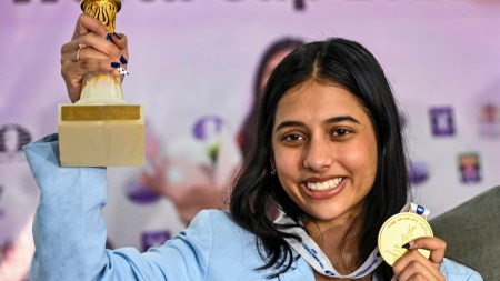 Winning the FIDE Women’s World Cup also helped Divya secure a spot in the FIDE Women’s Candidates tournament. (PTI Photo)