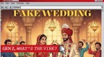 fake wedding