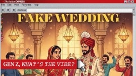 fake wedding
