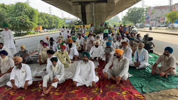 farmers protest