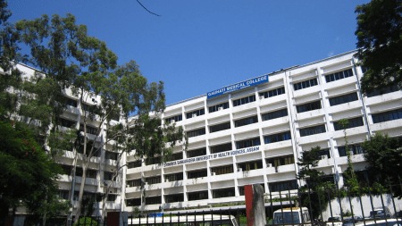 Gauhati Medical College and Hospital, the biggest state government-run hospital in Assam