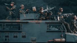 The President's Police Gallantry Medal has been announced in recognition of the bravery displayed by these officers and personnel during this landmine blast.