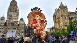 Ganeshotsav 2025 Maharashtra celebrations, Maharashtra declares Ganeshotsav state festival, Ganesh mandal competition Maharashtra,