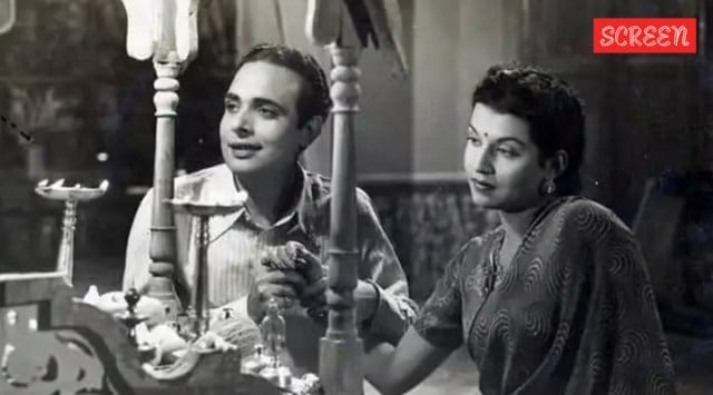 A rare picture of Govinda's father, Aroon. 