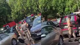 Two policemen from Kolar Police Battalion were repatriated from Solan to their native Battalion in district Sirmaur.