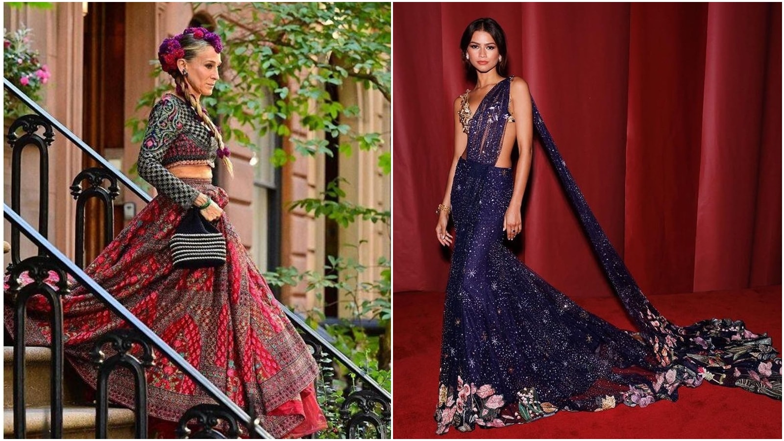 7 times Hollywood celebrities wore Indian ethnic fashion and left us in awe