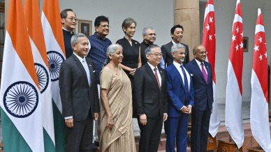 India Singapore, India Singapore ties, India Singapore relations, Lawrence Wong, Narendra modi, Indian express news, current affairs