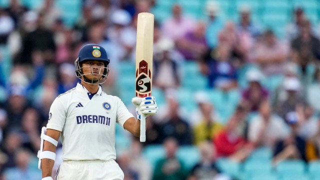Yashasvi Jaiswal took the attack to the opposition on Day 1. (PTI Photo)