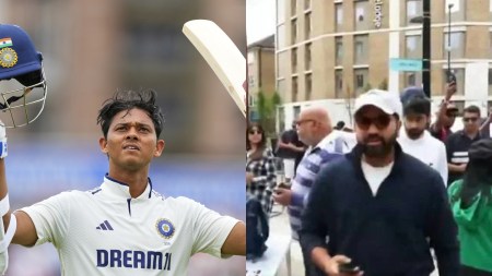 Jaiswal has played a majority of his Test career as Rohit's opening partner. (AP/ANI Photo)