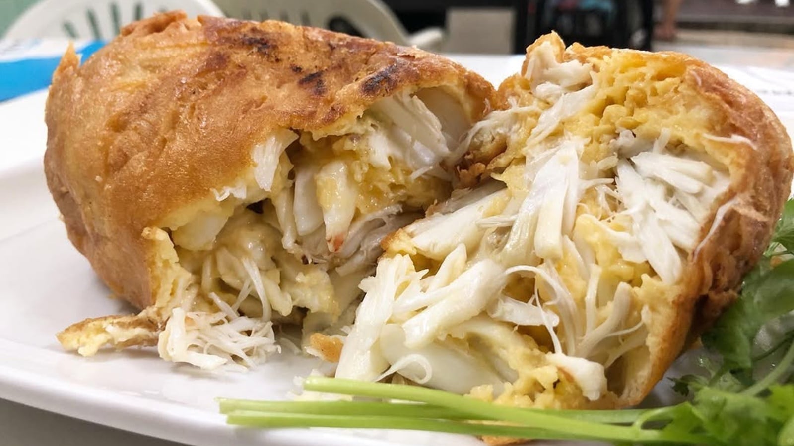 The infamous crab omelette