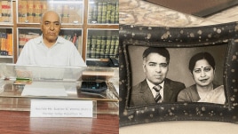 Justice JC Verma (retd) at his Chandigarh residence.