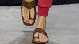 It was pointed out that leather sandals worn by a model during the show bore striking resemblance to the traditional Kolhapuri chappal — an iconic handcrafted footwear style originating from Maharashtra and Karnataka, and protected under India’s GI Act.